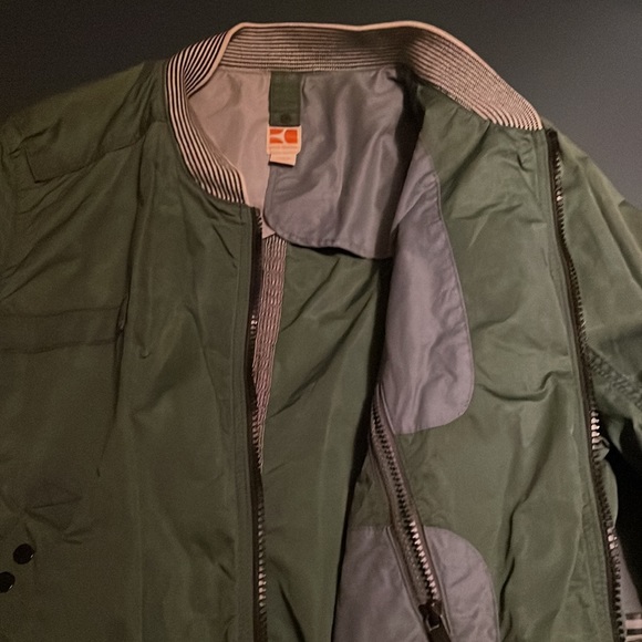 Boss Orange wind jacket with stripes - Picture 5 of 7